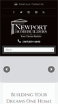 Mobile Screenshot of newporthomebuilders.com